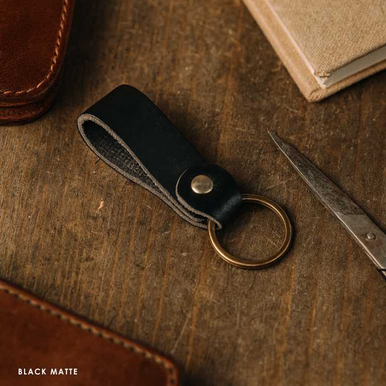 Classic Leather Keychain