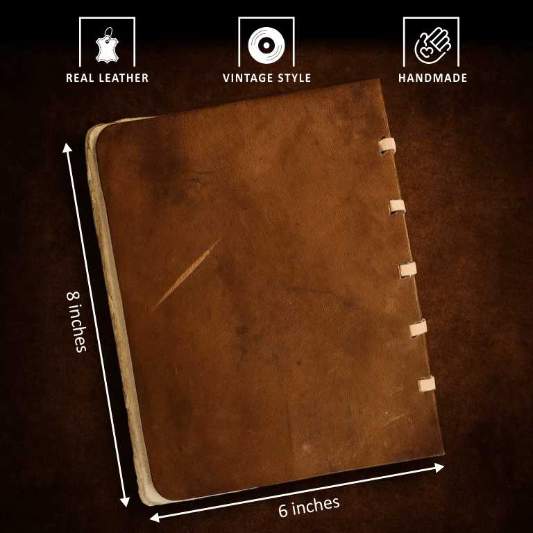 Hardbound Leather Journal
