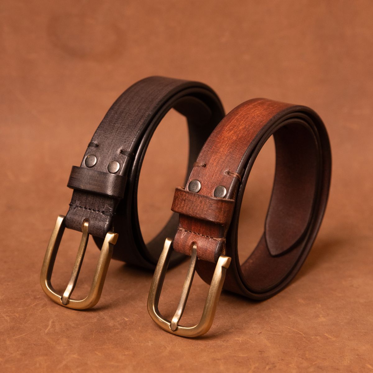 Rustic Leather Belt