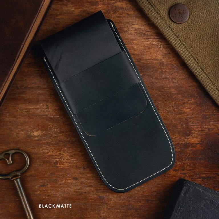 Leather Watch & Pen Case