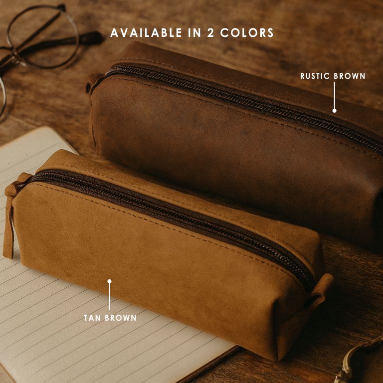 Leather Stationery Pouch