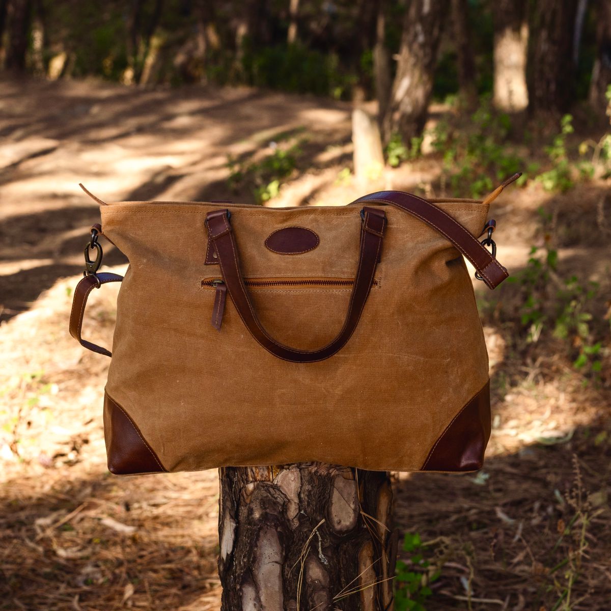 Weekender Duffel Bag – Brown