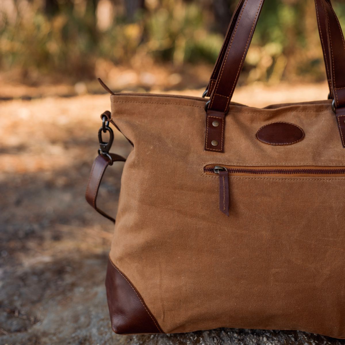 Weekender Duffel Bag – Brown