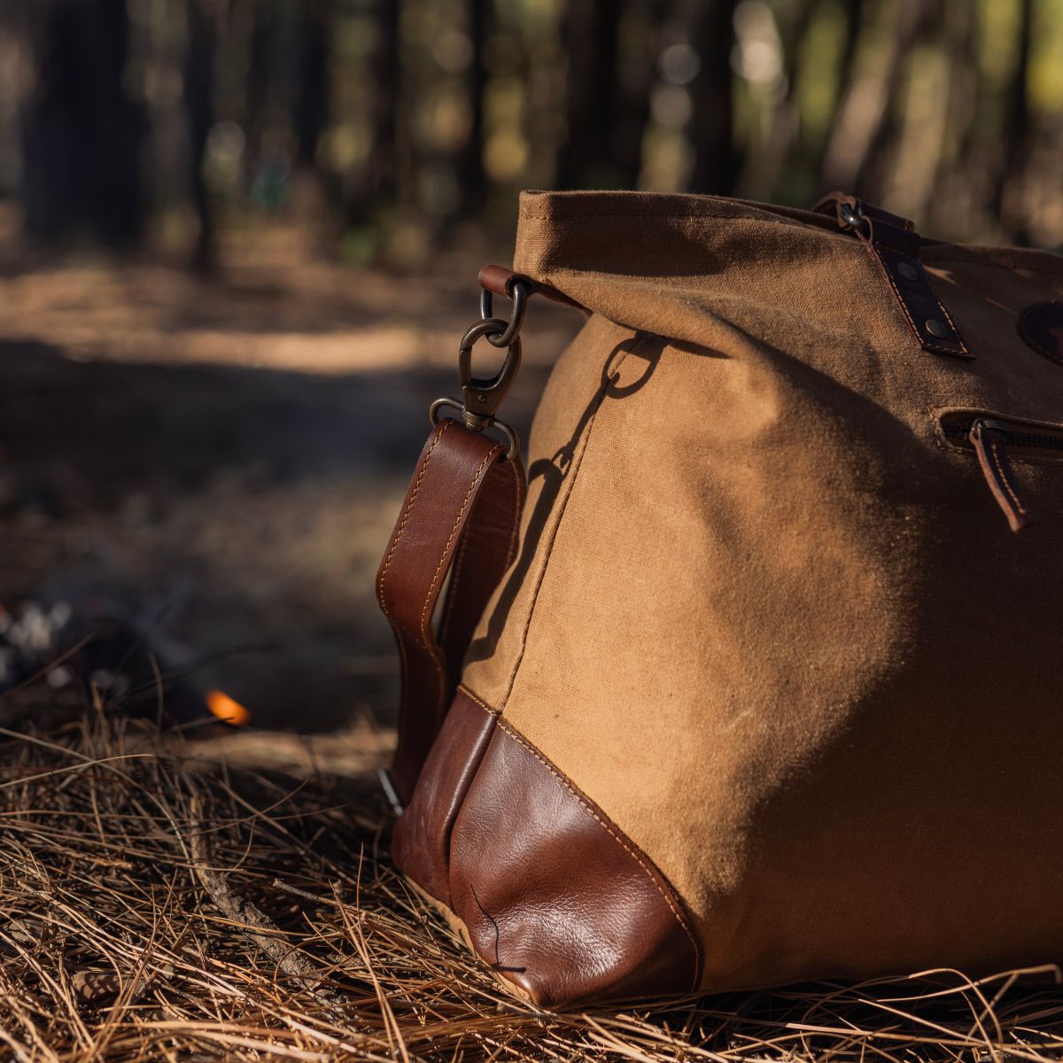 Weekender Duffel Bag – Brown