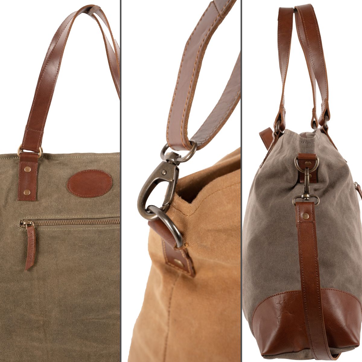 Weekender Duffel Bag – Brown