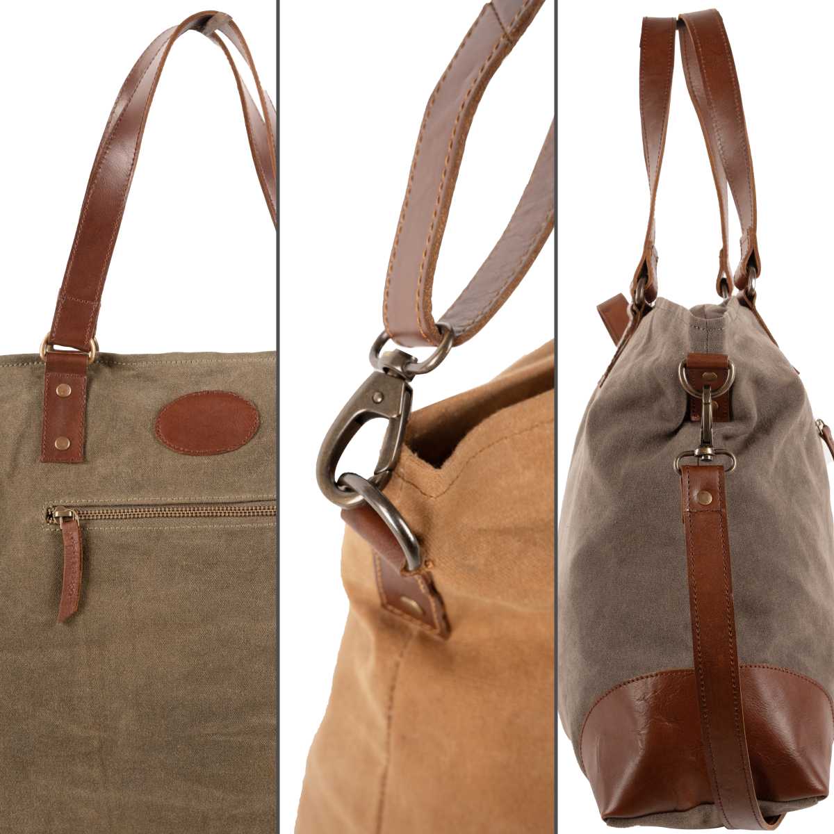 Weekender Duffel Bag – Grey