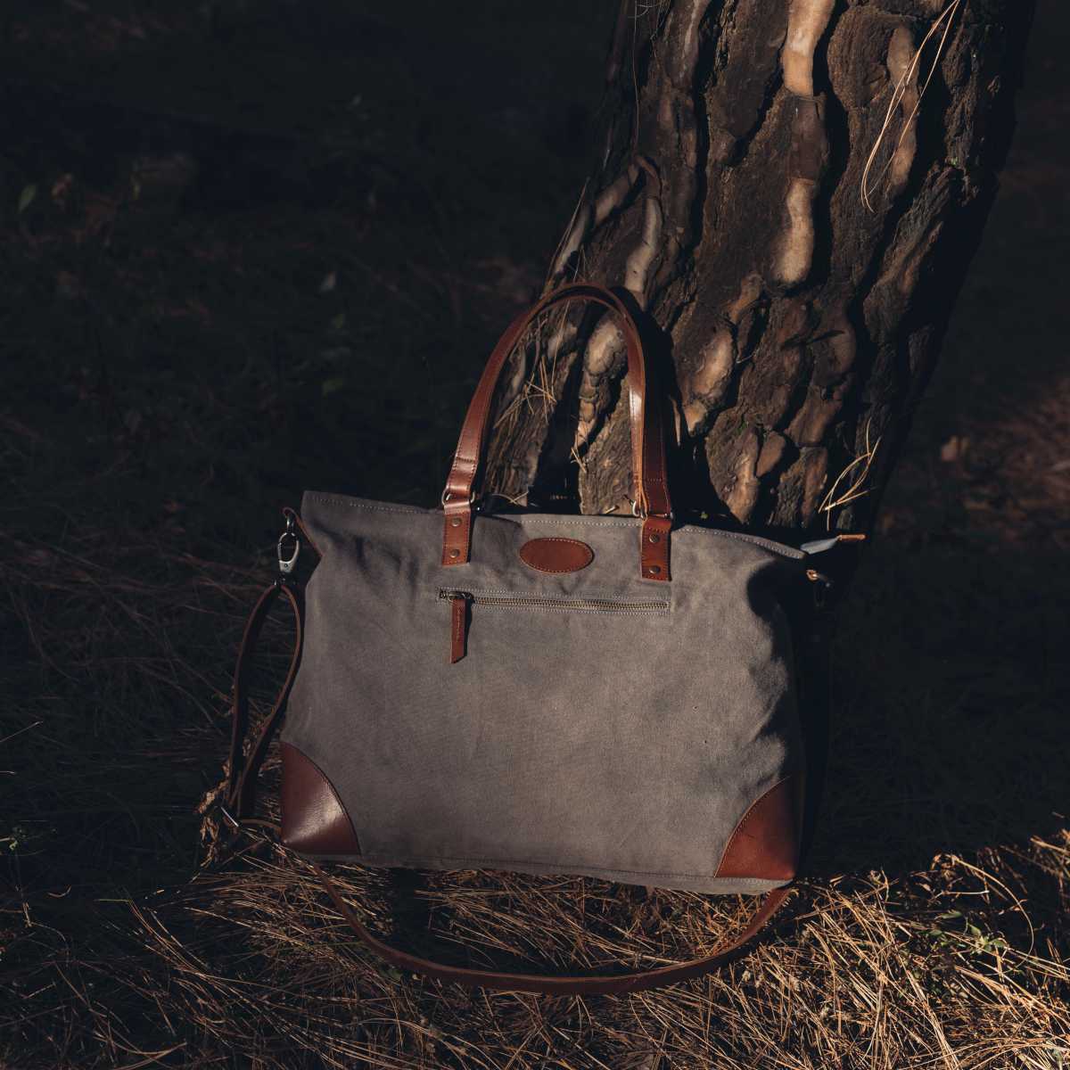 Weekender Duffel Bag – Grey