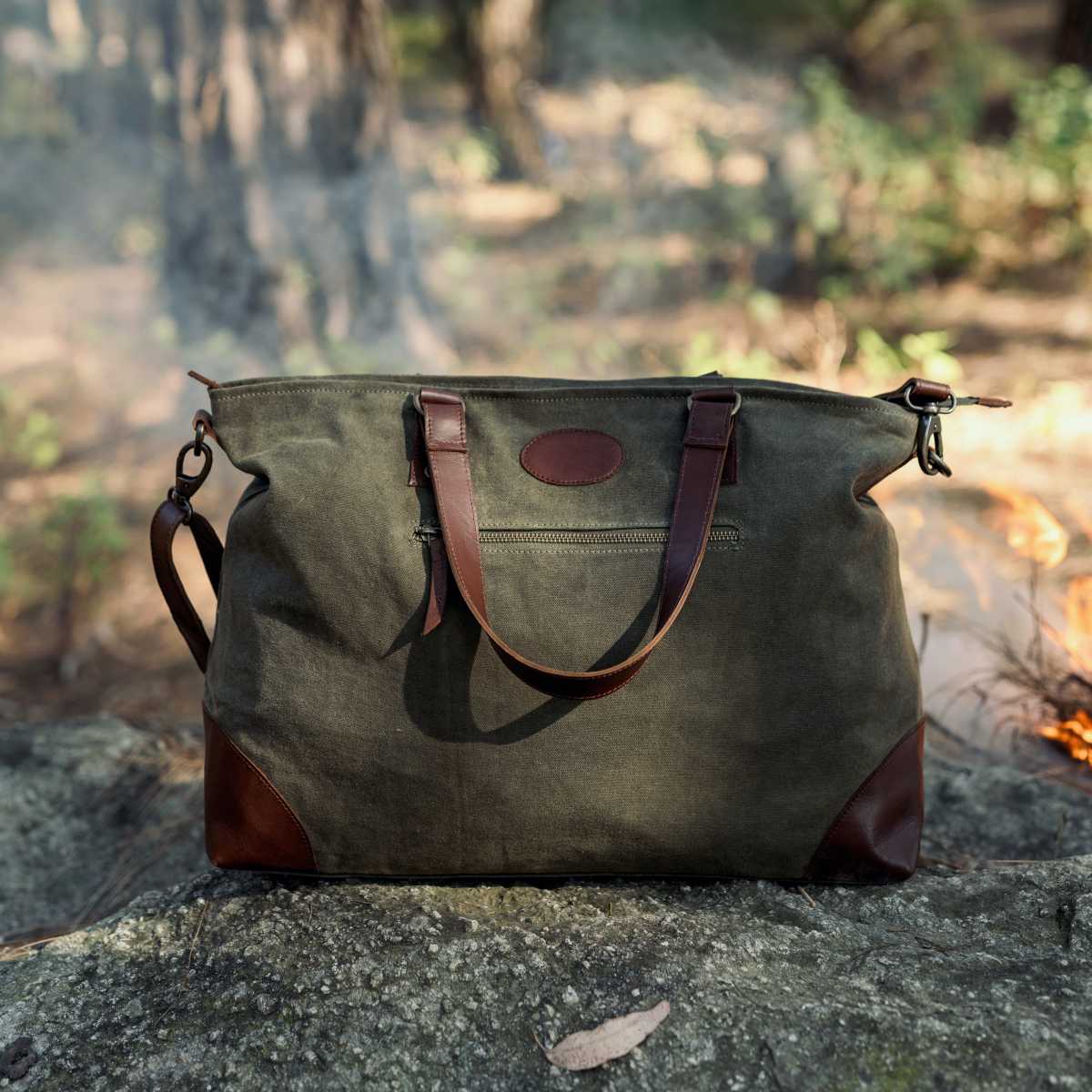 Weekender Duffel Bag – Olive