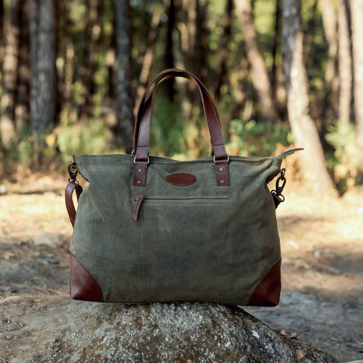 Weekender Duffel Bag – Brown