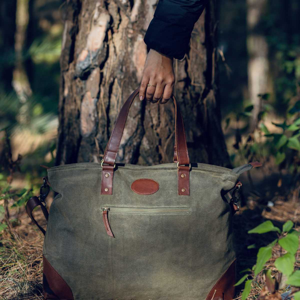 Weekender Duffel Bag – Olive