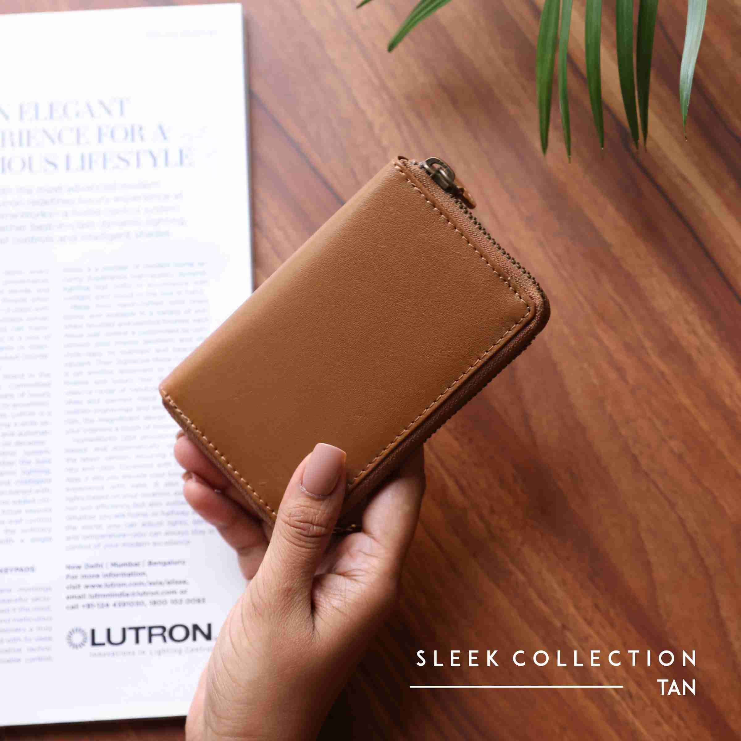 Womens Leather Wallet - The Sleek