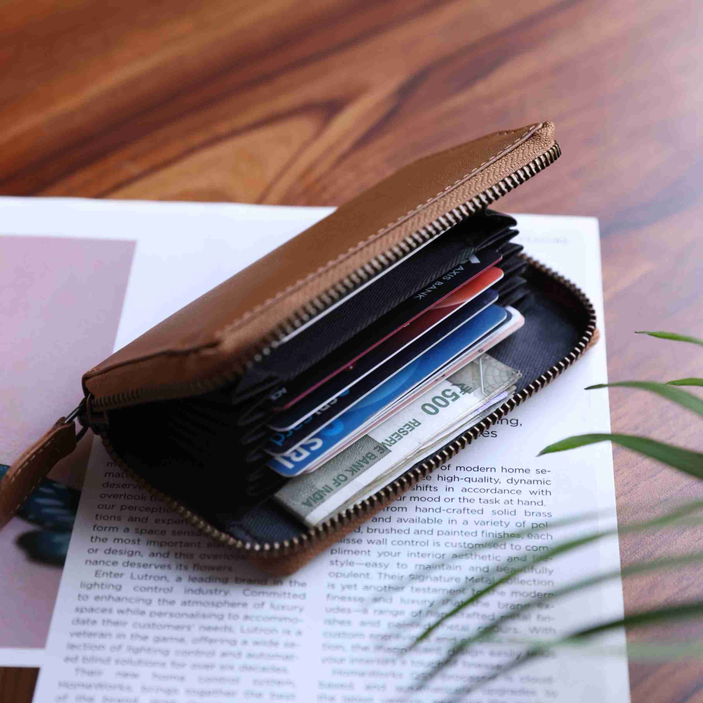 Womens Leather Wallet - The Sleek
