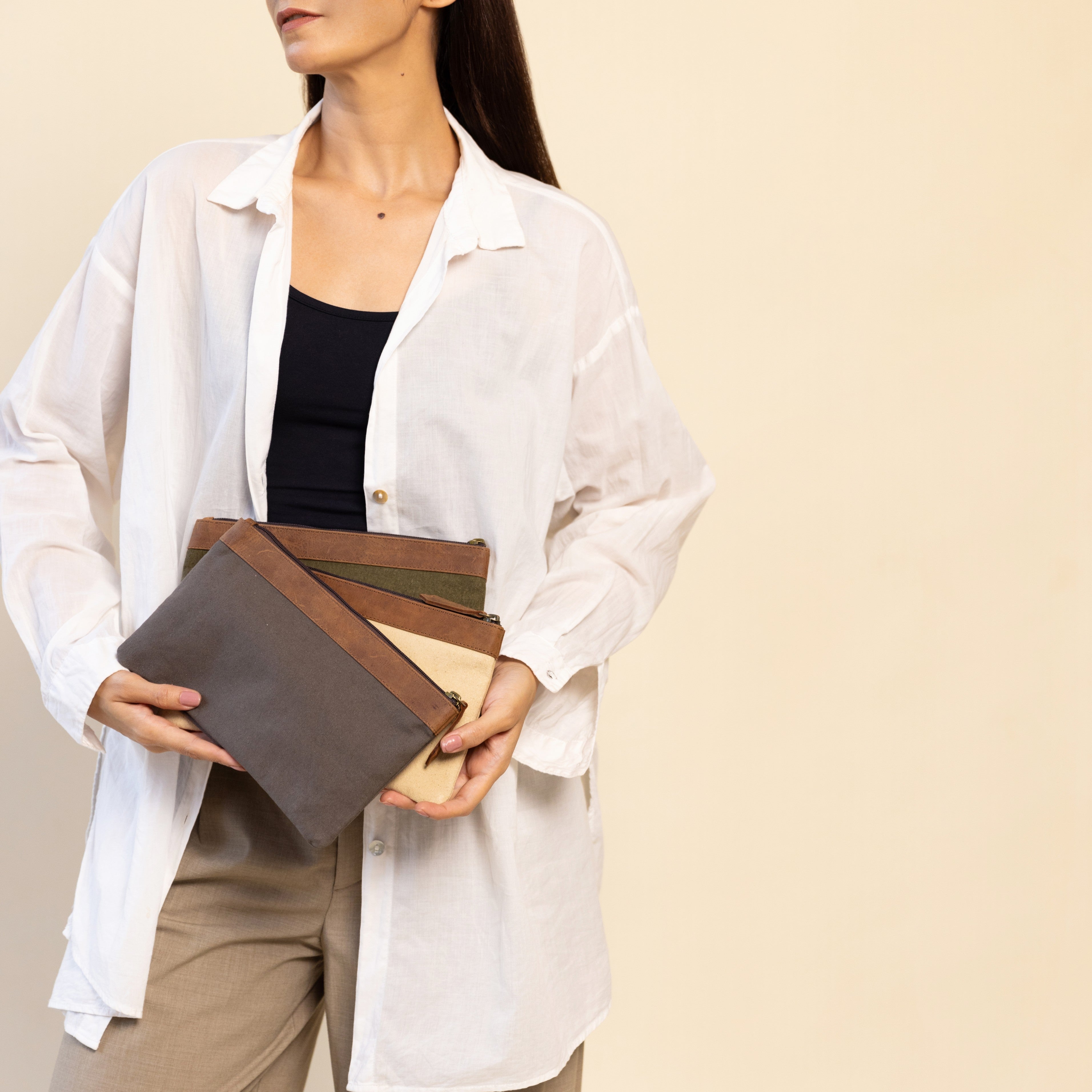 Canvas Utility Pouch - Dpotli