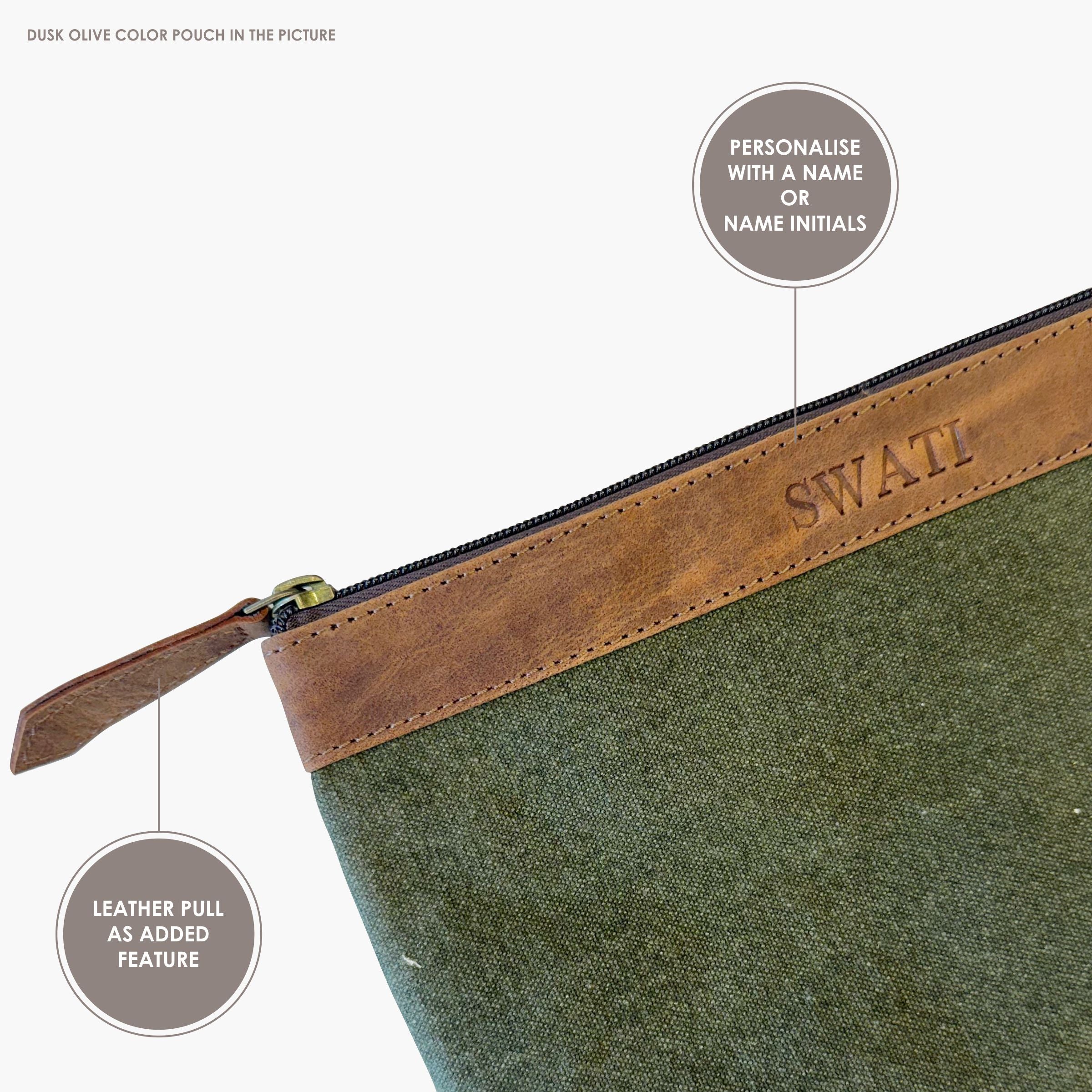 Canvas Utility Pouch - Dpotli