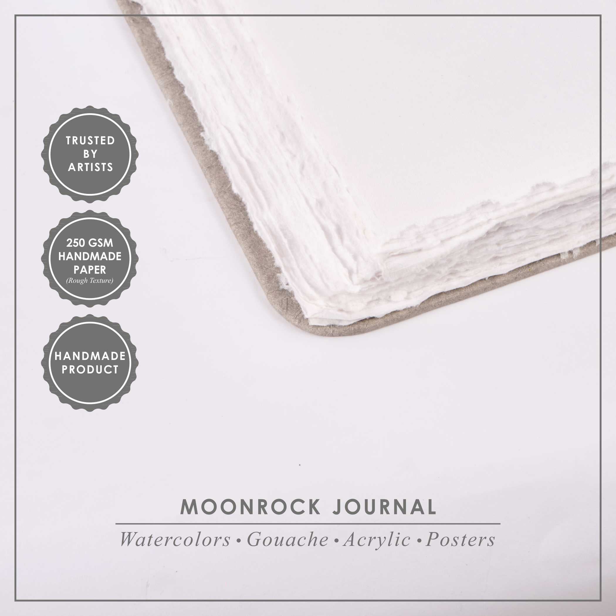 Moonrock Art Journal | 11 x 15.5 inches - Dpotli