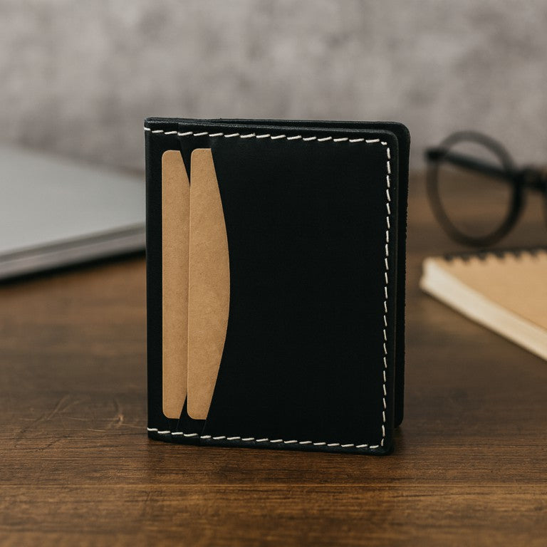 Bifold Leather Card Wallet