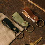 Classic Leather Keychain