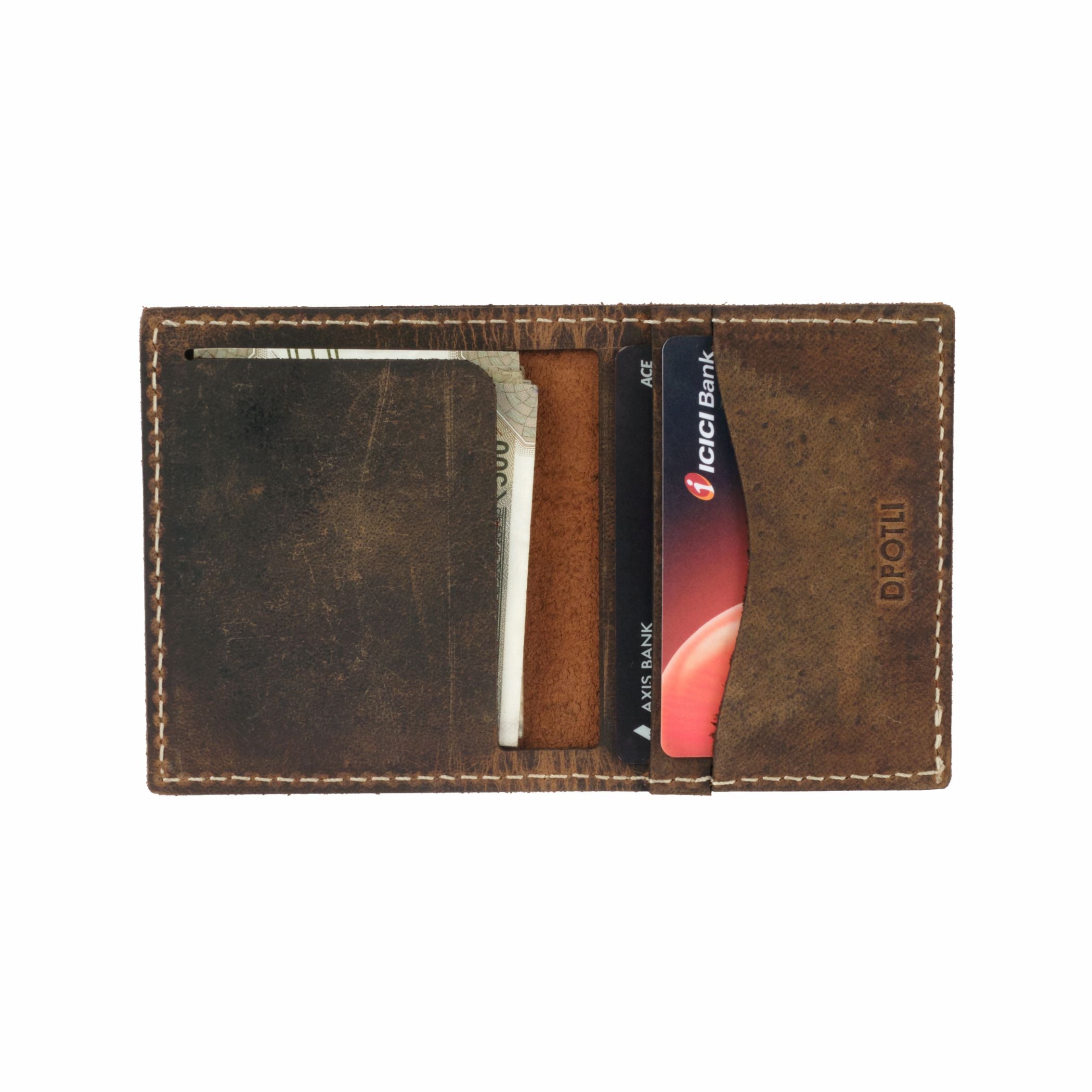 Slim Bifold Card & Cash Wallet