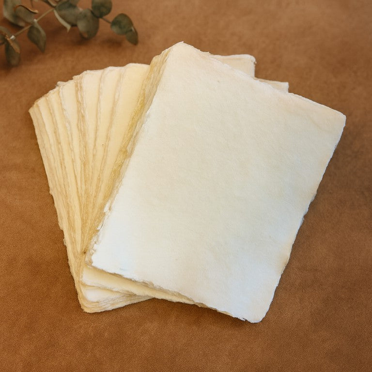 Handmade Cotton Paper- Off White