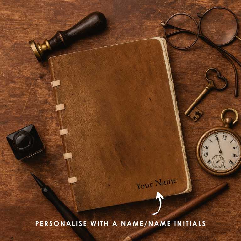 Hardbound Leather Journal