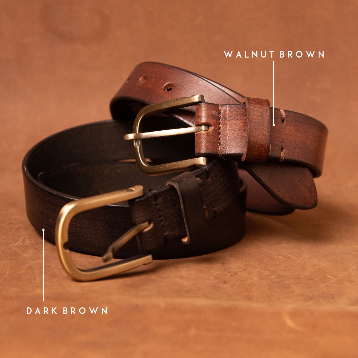 Rustic Leather Belt