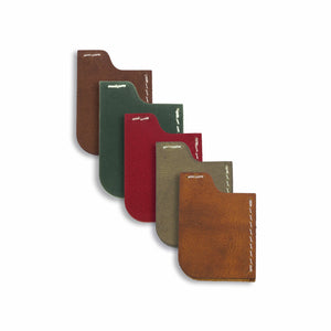 Personalised Leather Bookmarks
