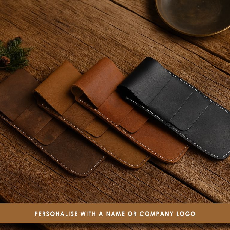 Leather Watch & Pen Case