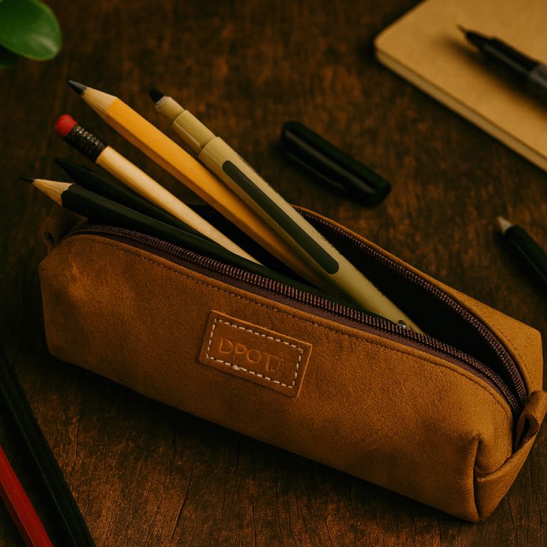 Leather Stationery Pouch