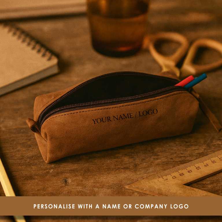 Leather Stationery Pouch