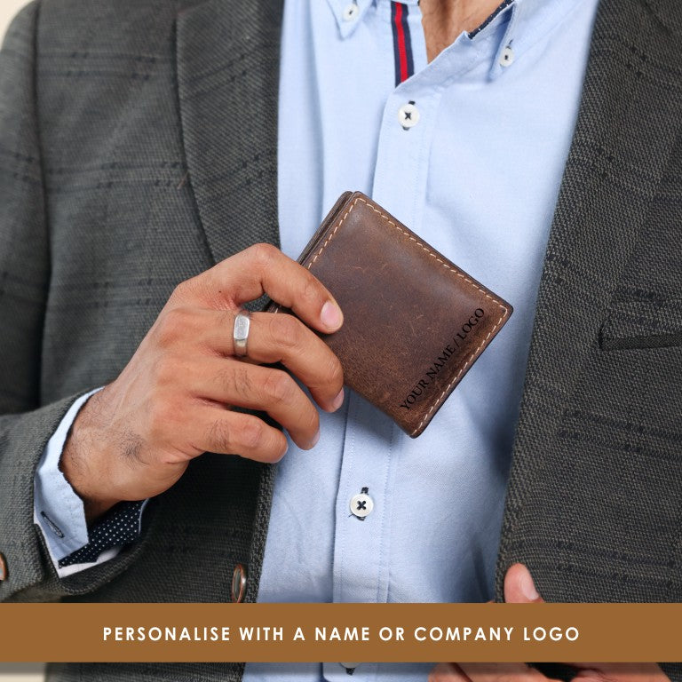 Minimalist Bifold Leather Wallet
