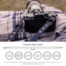 Load image into Gallery viewer, Leather Camera Strap - Made with Peak Design Anchor Links