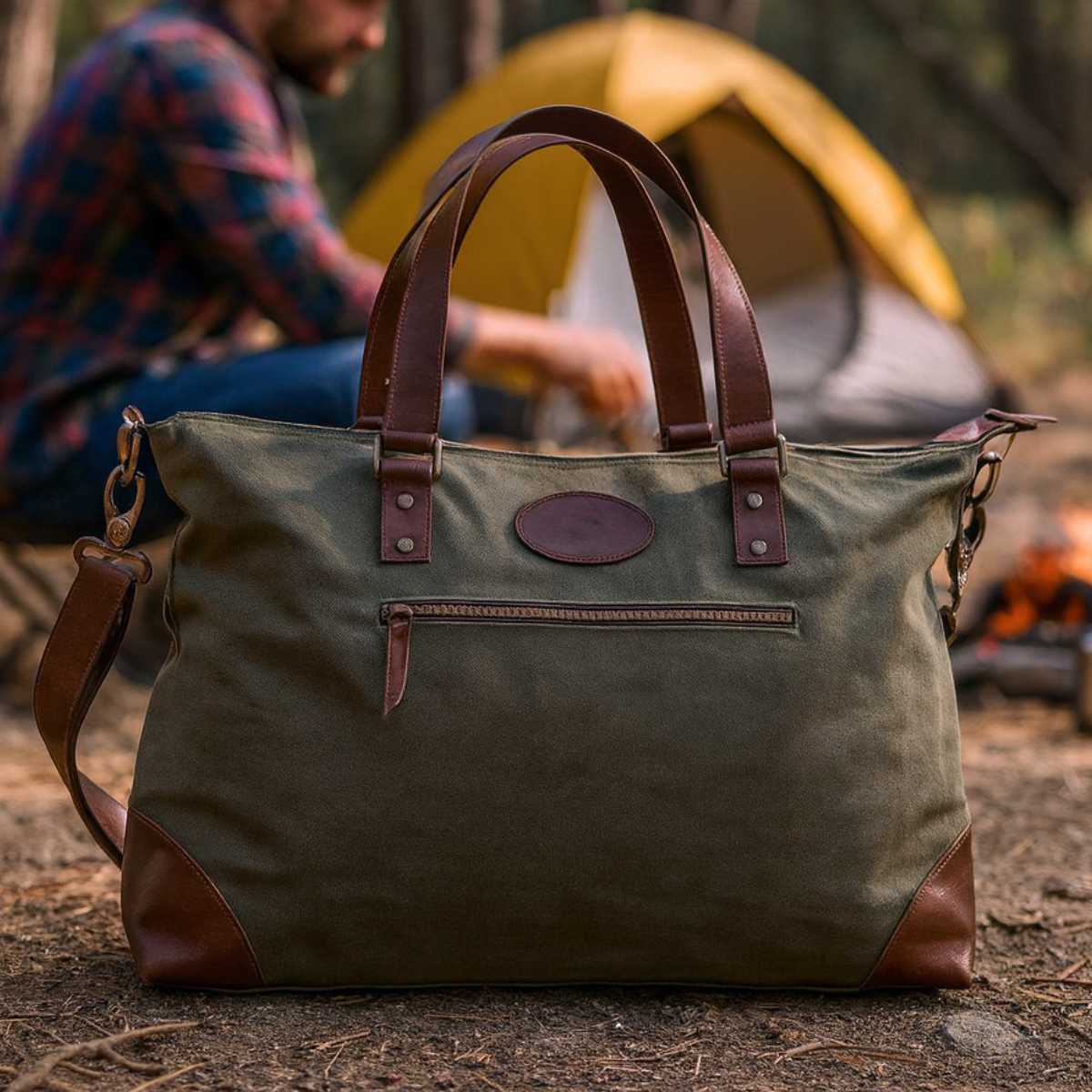 Weekender Duffel Bag – Olive