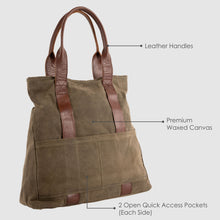 Load image into Gallery viewer, Women Tote Bag- Olive