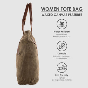 Women Tote Bag- Olive