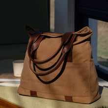 Load image into Gallery viewer, Women Tote Bag- Brown
