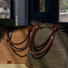 Load image into Gallery viewer, Women Tote Bag- Brown