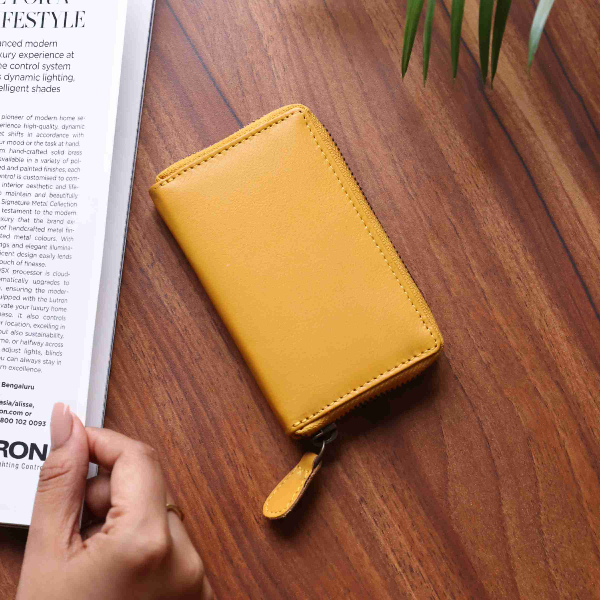 Womens Leather Wallet - The Sleek