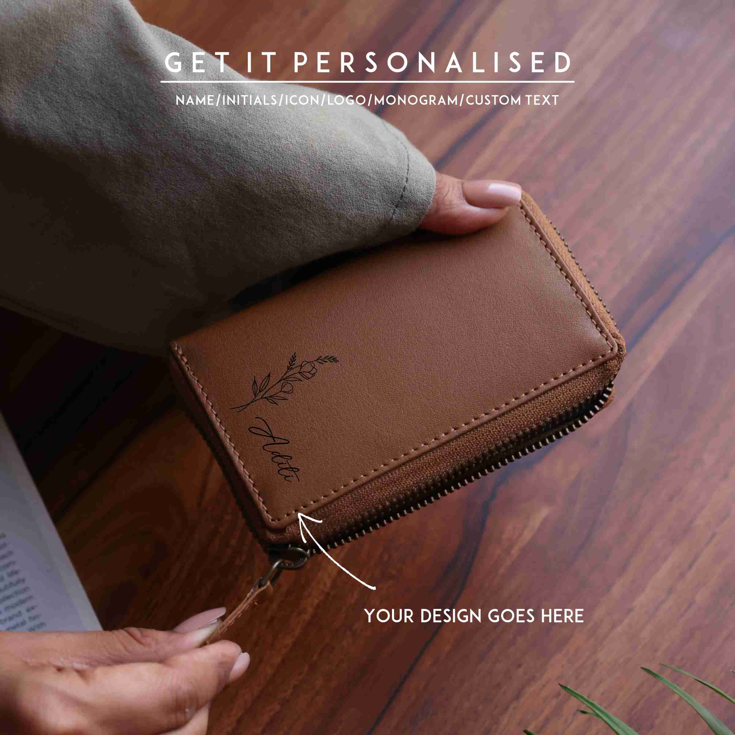 Womens Leather Wallet - The Sleek