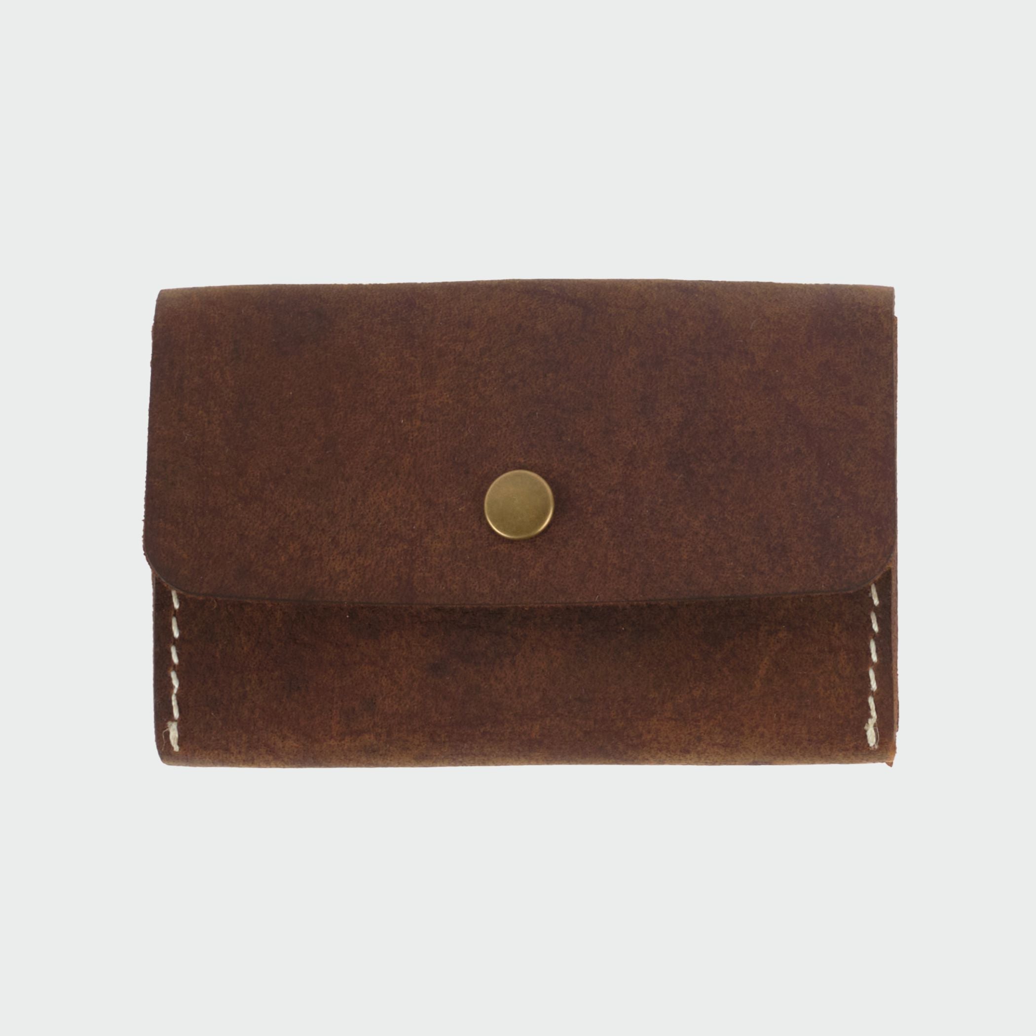 Brown Business Card Case - Dpotli