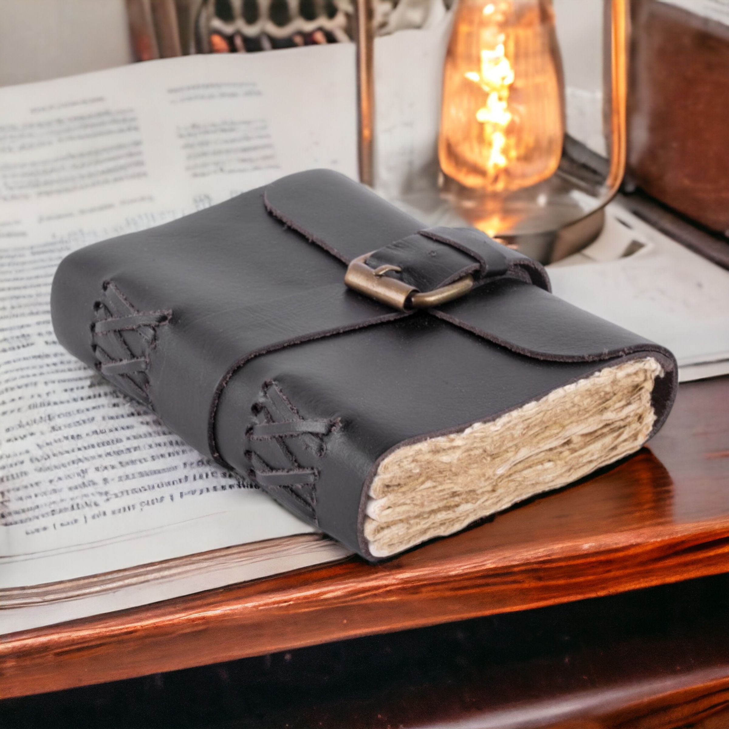 Handmade leather journal deals