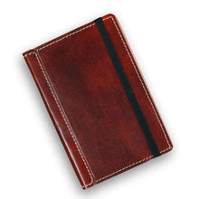 Load image into Gallery viewer, A6 Leather Art Pad- Barn Red - Dpotli