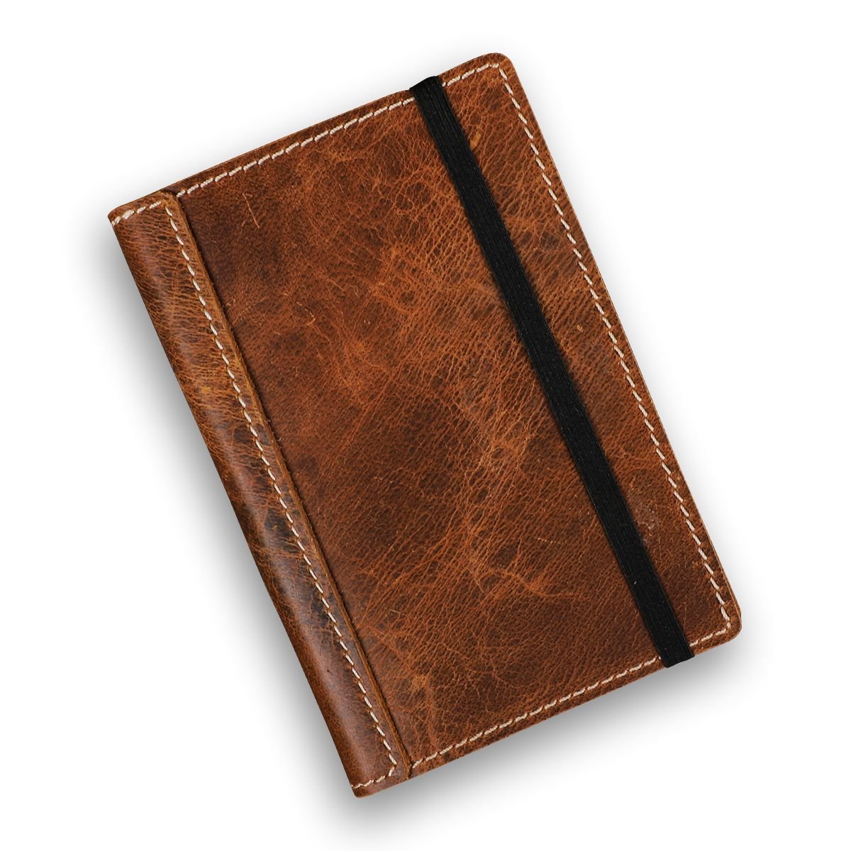 A6 Leather Art Pad- Barn Red - Dpotli