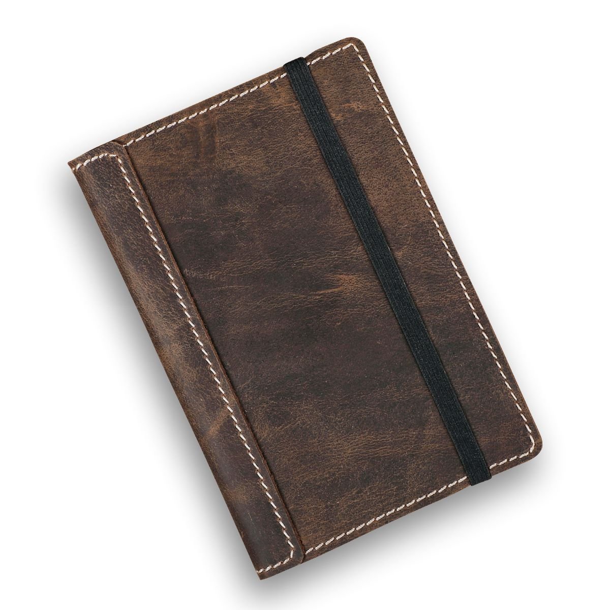 A6 Leather Art Pad- Barn Red - Dpotli