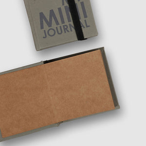 Hardbound Mini Journal- Black Paper - Dpotli