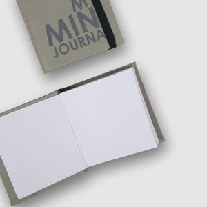 Hardbound Mini Journal- Black Paper - Dpotli