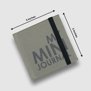 Hardbound Mini Journal- White Paper - Dpotli
