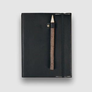 Leather Art Journal- Rustic Brown - Dpotli