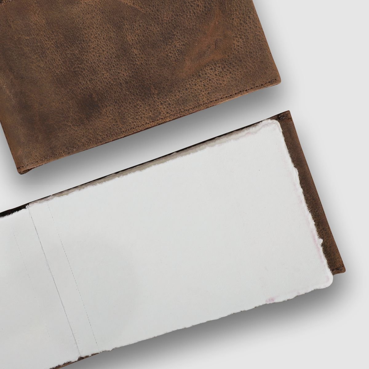 Leather Art Pad- Watercolor Paper - Dpotli