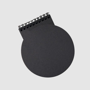Round Art Pad- Black Paper - Dpotli