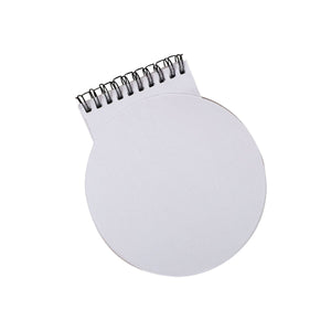 Round Art Pad- White Paper - Dpotli